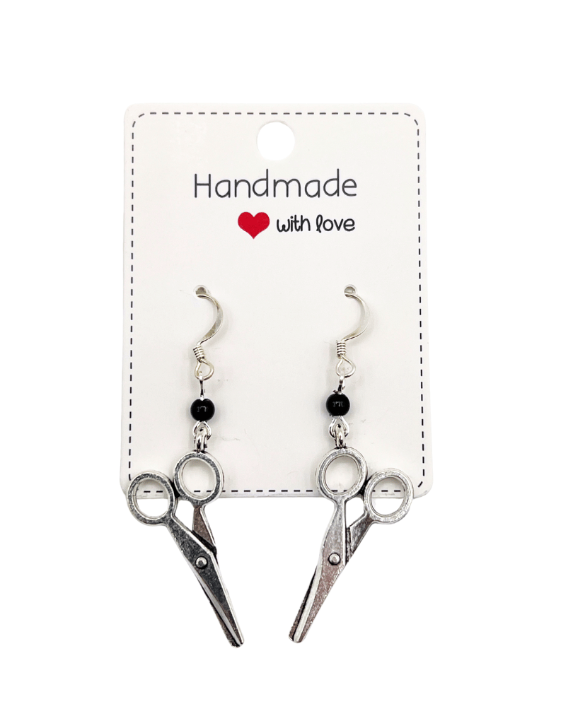 Silver Mini Scissor Charm Earrings | Various