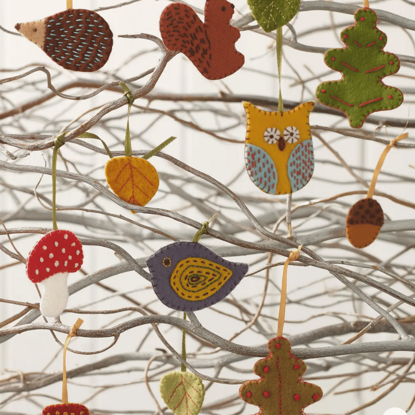 Stitching Kit - A Year of Felt Decorations Book