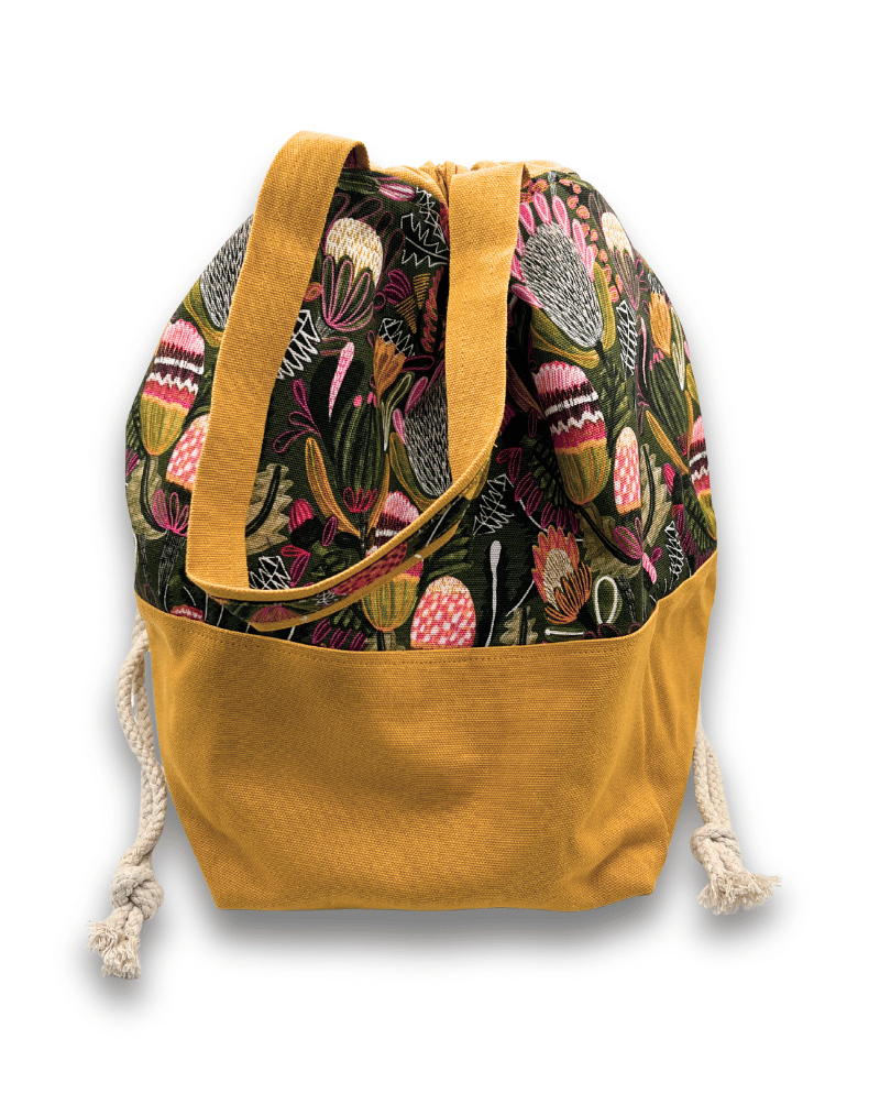 Fabric Project Bags – Durable Cotton Drill in Vibrant Prints for Knitting & Crochet