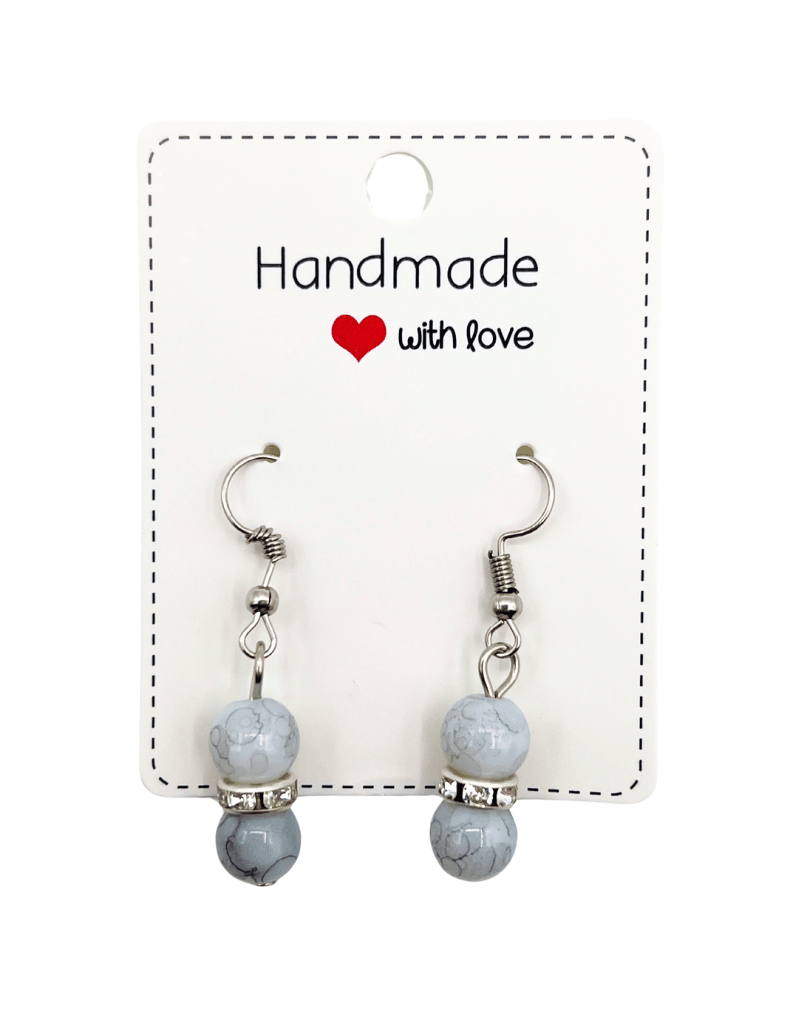 Stone Yarn Skein Silver Earrings | Various