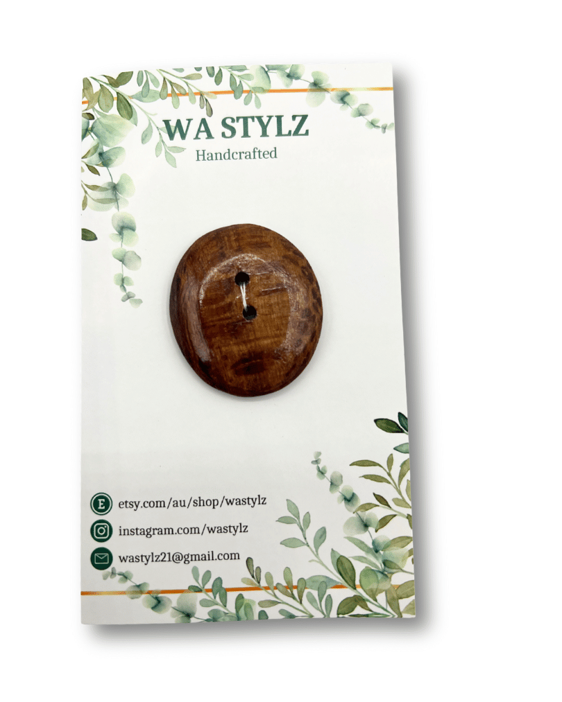 Wooden Buttons Handcrafted