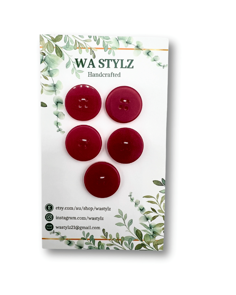 Various Resin Button Packs
