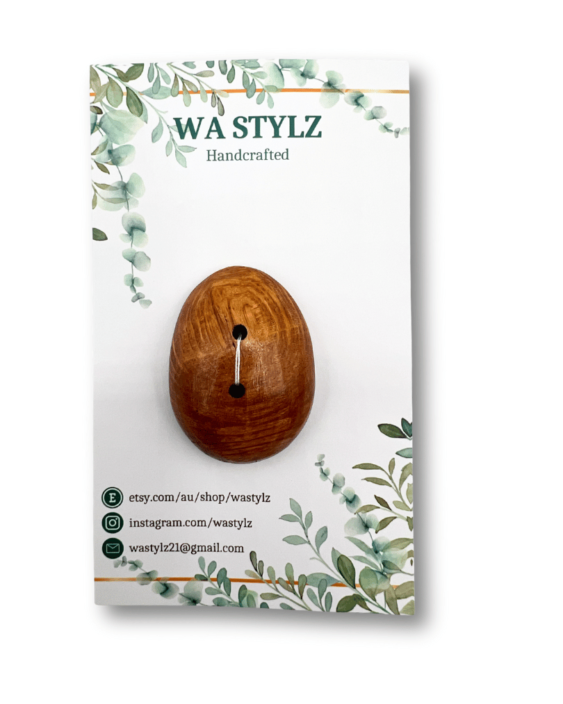 Wooden Buttons Handcrafted
