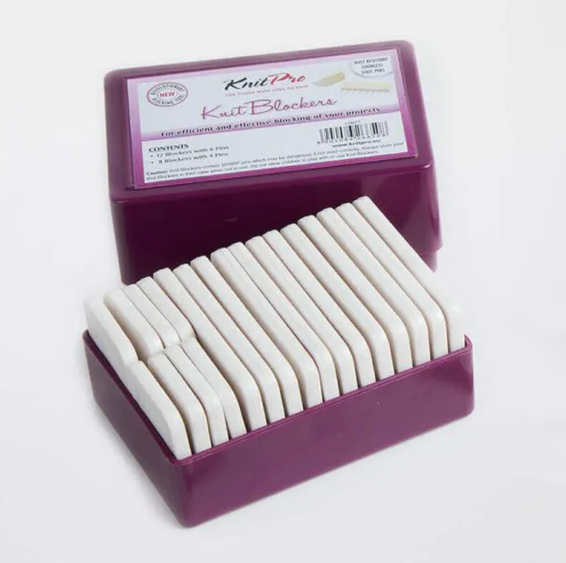 KnitPro Knit Blockers – Block Faster with Perfect, Even Edges