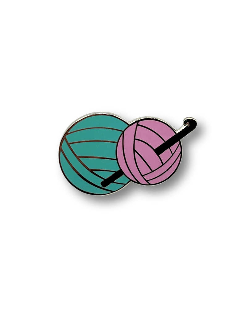 Enamel Pins for Knitters and Crocheters – Fun & Creative Yarn Lover Accessories