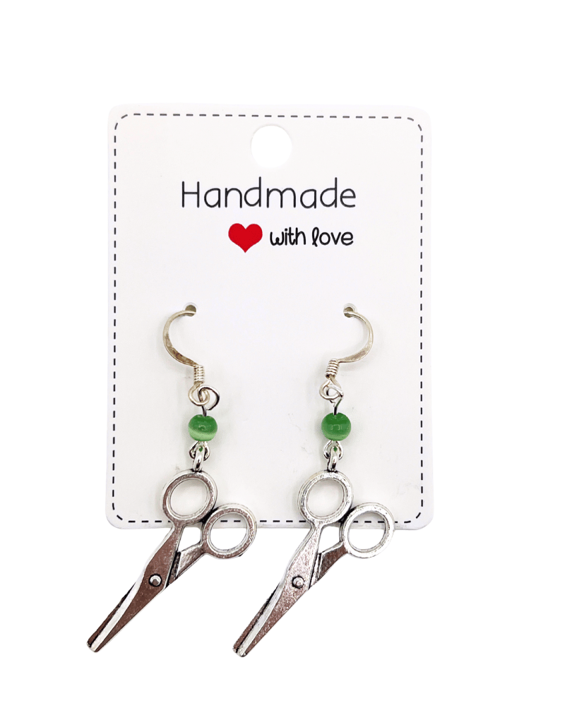 Silver Mini Scissor Charm Earrings | Various