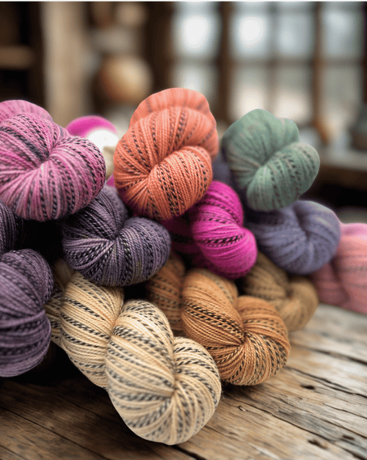 Merino Zebra Sock | 100g Skein | Circus Tonic