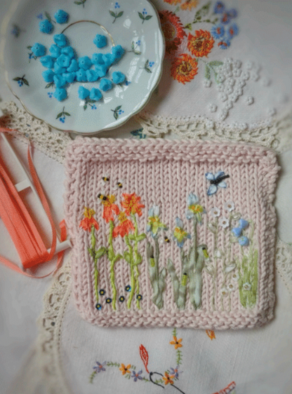Sunday - Botanical knitting and Embroidery Workshop by Sue
