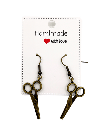 Silver Mini Scissor Charm Earrings | Various