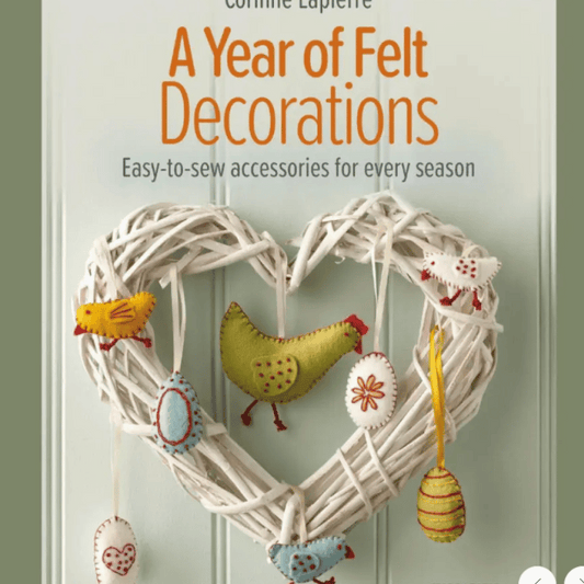 Stitching Kit - A Year of Felt Decorations Book