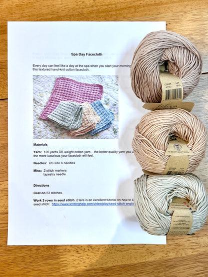 Washcloth Kit