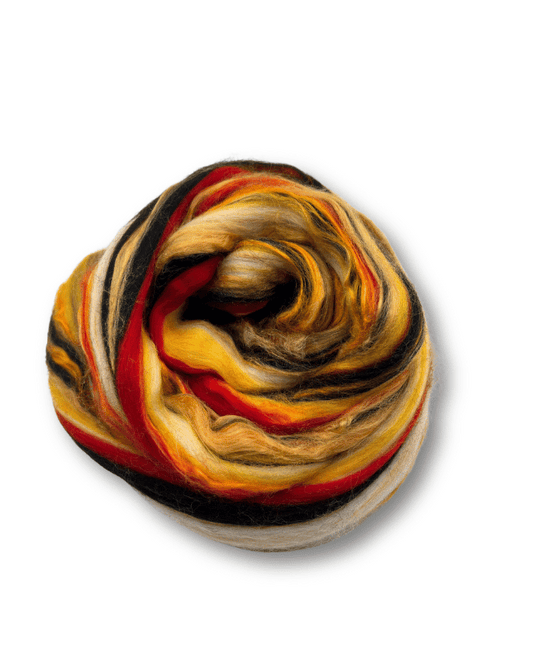 Spinning Fibre | Red Admiral