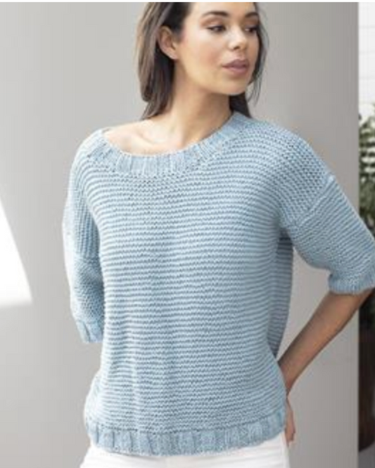 Bacall Top | Knitting Pattern | Tex Yarns