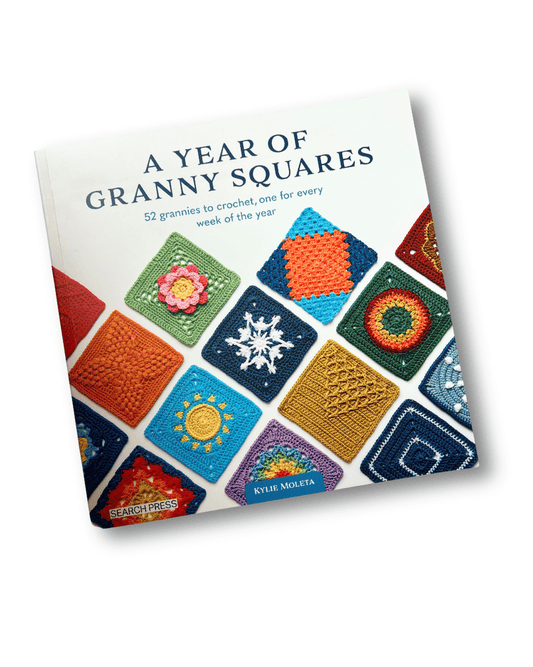 A Year of Granny Squares – Signed Copy by Kylie Moleta