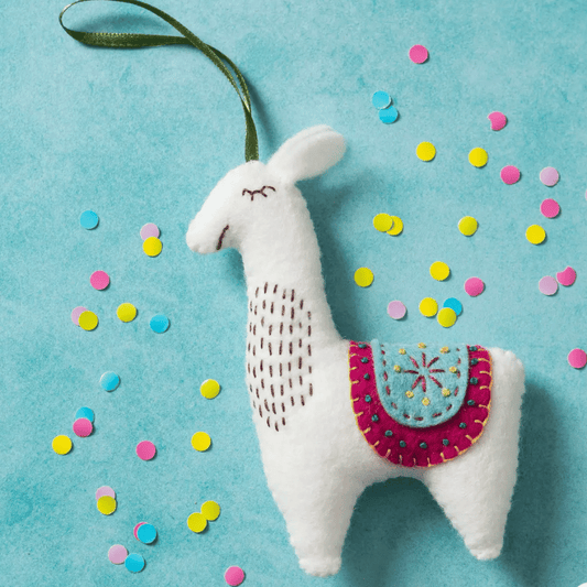 Stitching Kit - Llama Felt Mini Craft Kit