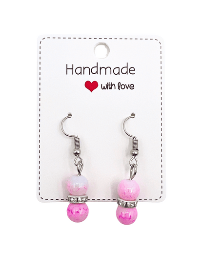 Stone Yarn Skein Silver Earrings | Various