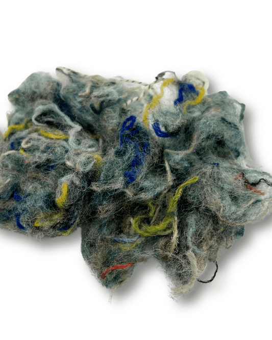 Pulled Threads – Recycled Texture Fibre for Spinning & Blending