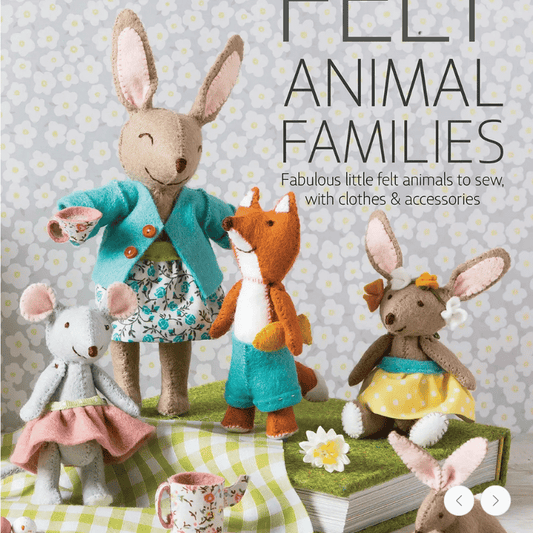 Stitching Kit - Felt Animal Families Book