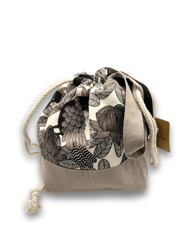 Fabric Project Bags – Durable Cotton Drill in Vibrant Prints for Knitting & Crochet