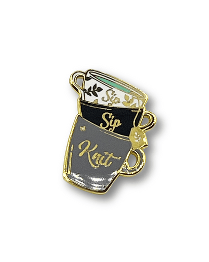 Enamel Pins for Knitters and Crocheters – Fun & Creative Yarn Lover Accessories