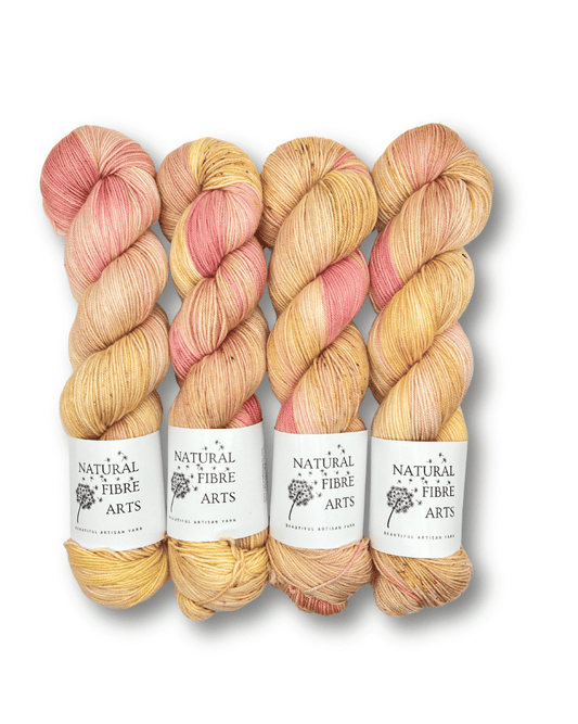 Natural Fibre Arts | Merino Silk Cashmere 4 Ply | 100g Skein