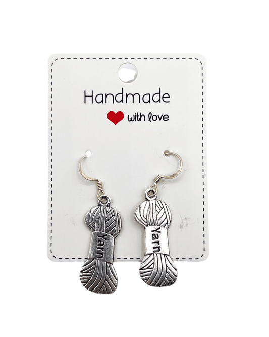 Silver Skein Charm