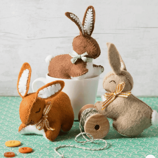 Stitching Kit - Bunnies Felt Craft Kit
