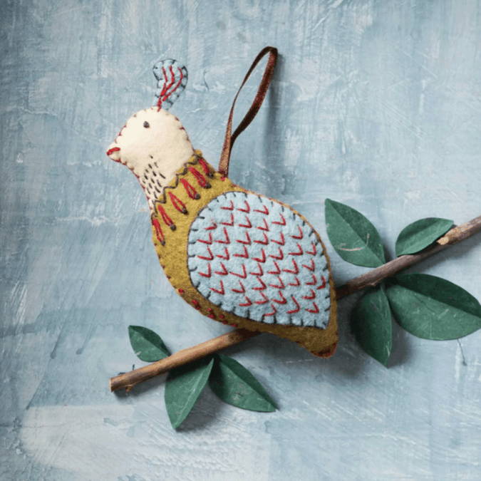 Partridge Felt Craft Kit