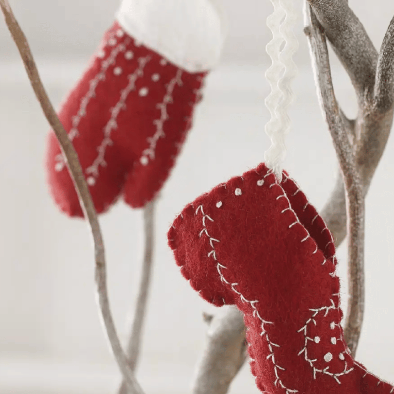 Stitching Kit - A Year of Felt Decorations Book