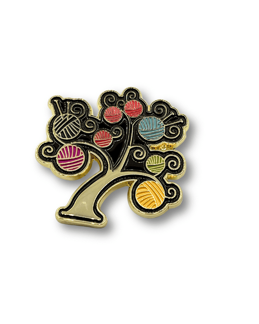 Enamel Pins for Knitters and Crocheters – Fun & Creative Yarn Lover Accessories