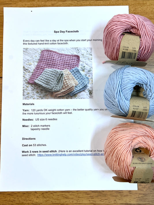 Washcloth Kit