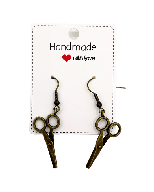 Silver Mini Scissor Charm Earrings | Various
