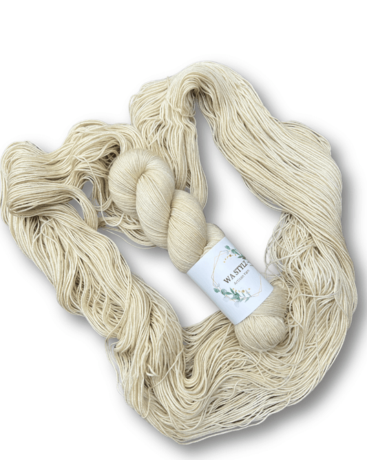 Silver Stellina 4ply | 100g Skein | WAStylz