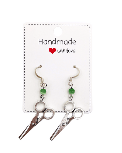 Silver Mini Scissor Charm Earrings | Various
