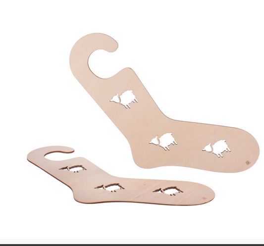 Fiori Wooden Sock Blockers