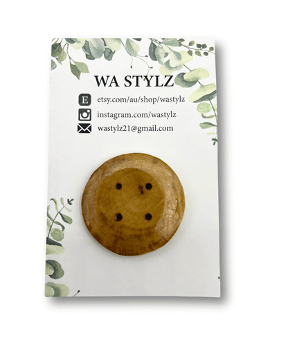 Wooden Buttons Handcrafted