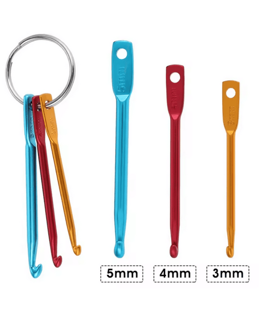 Crochet Hook Key Chain